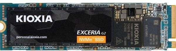 Dysk SSD Kioxia Exceria 1TB G2 NVMe LRC20Z001TG8 @ 146zł