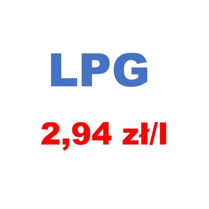 Paliwo LPG 2,94 stacja CMC Targowisko