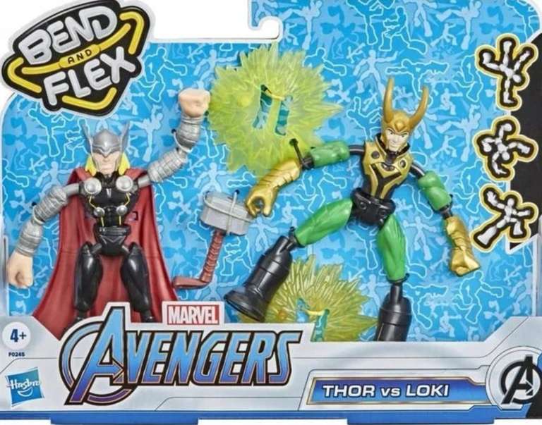 Hasbro Bend&Flex Thor vs Loki. Avengers