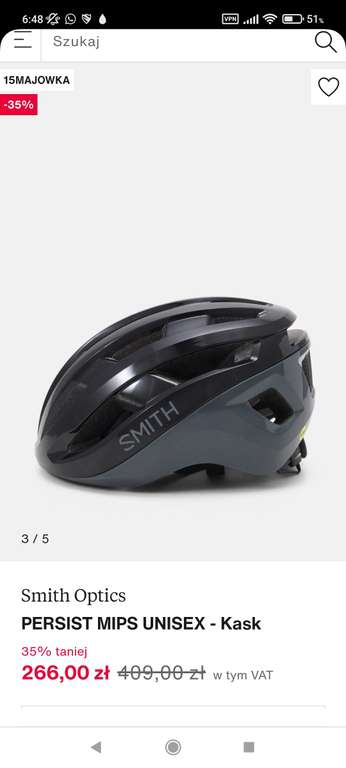 Kask rowerowy Smith Optics PERSIST MIPS