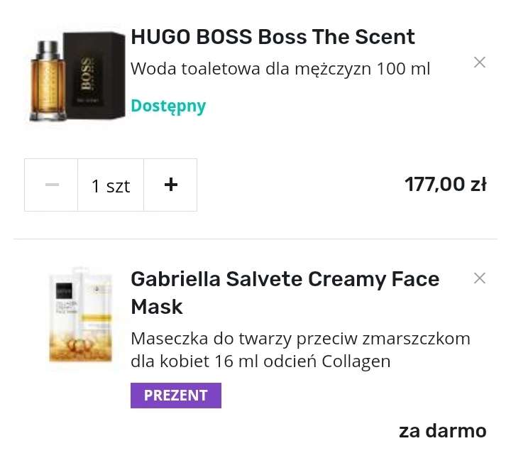 Woda toaletowa Hugo Boss The Scent 100ml + gratis!