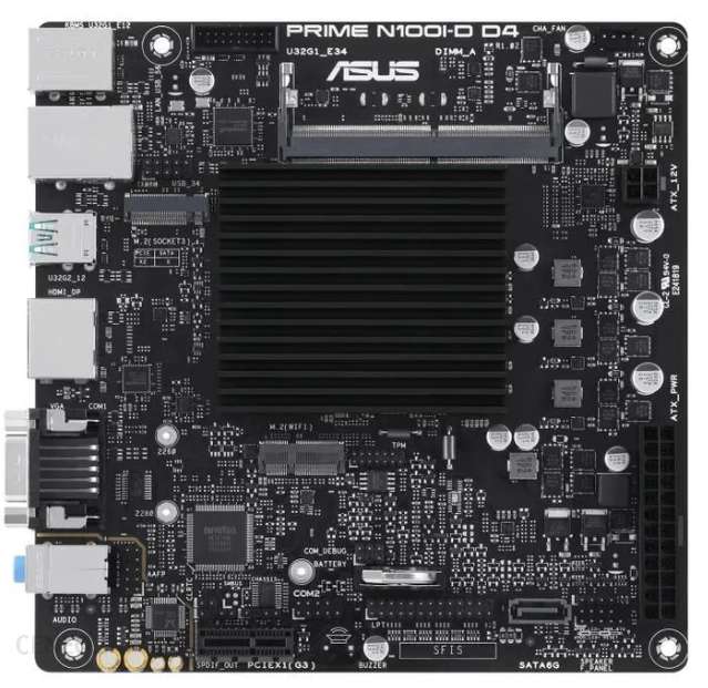 Płyta główna ASUS PRIME N100I-D D4 NA (zintegrowany procesor) mini ITX