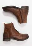Męskie buty skórzane Jack & Jones JFWRUSSEL - r. 40, 41, 44, 45 @Zalando