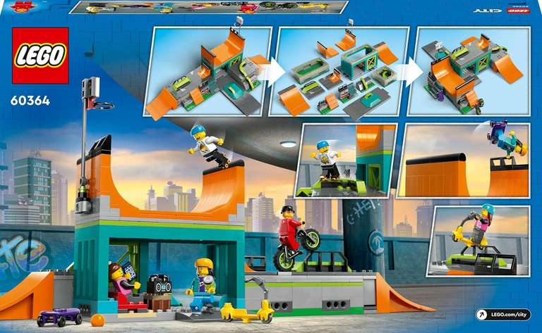 LEGO 60364 City Uliczny skatepark