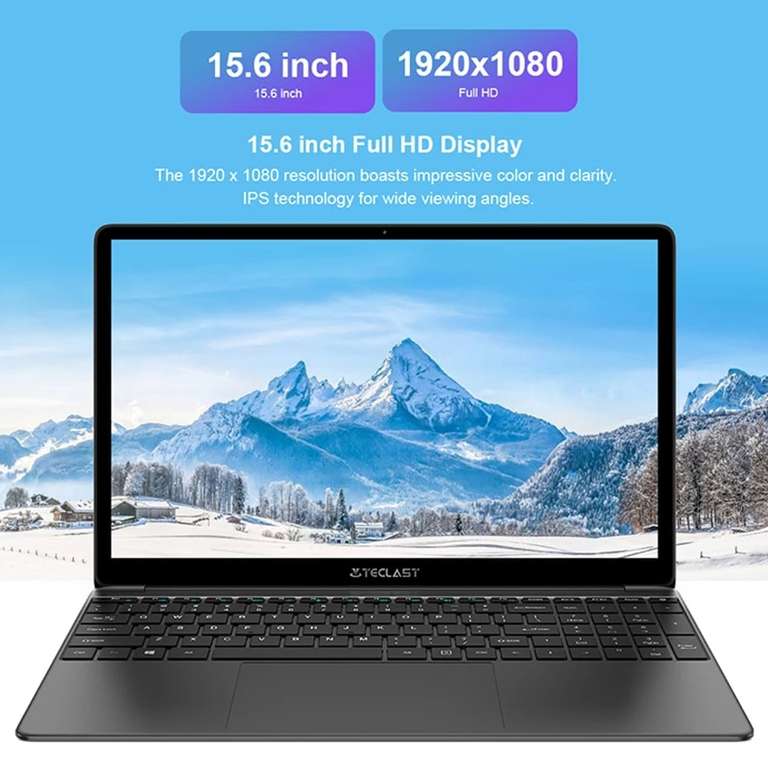 Laptop Teclast F15S 15.6", 6/128GB, US $149.73
