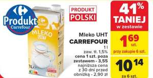 Mleko UHT - Carrefour