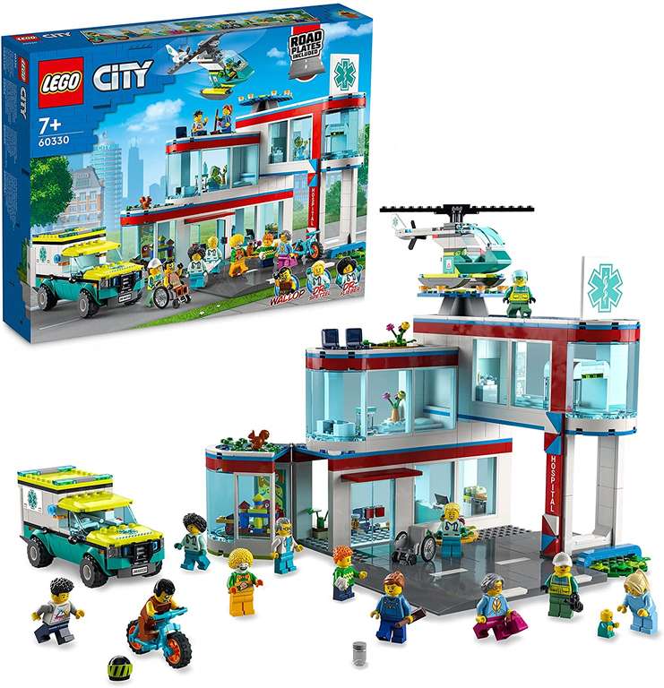 LEGO 60330 Zestaw konstrukcyjny Szpital miejski