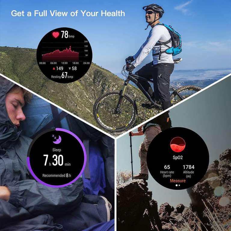 Smartwatch Honor GS Pro (do 25 dni na baterii, ponad 100 sportów, GPS) | Wysyłka z CN | $63.60 @ Aliexpress