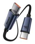 Baseus CAJY020101 Kabel do szybkiego ładowania USB C na USB C 100 W, 2 m, z PD 3.0, PPS, QC 5.0/4.0+, typ C
