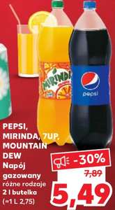 Napoje gazowane Pepsi, Mirinda, 7UP, Moutain Dew 2l - Kaufland
