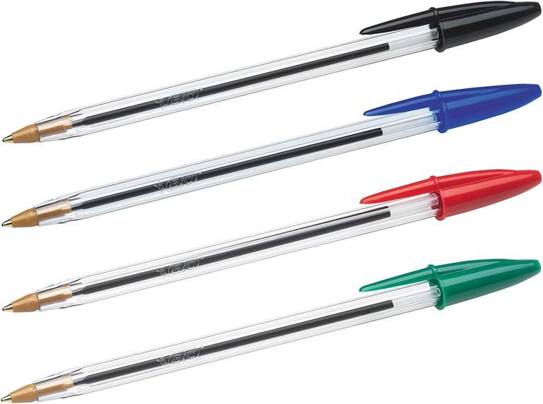 BIC Cristal oryginalne długopisy kulkowe różne kolory, opakowanie 10 szt. - Amazon.PL