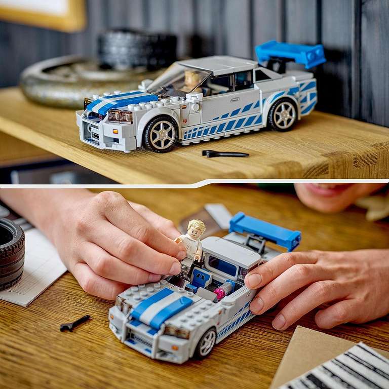 LEGO 76917 Speed Champions - Nissan Skyline GT-R (R34) z filmu „Za szybcy, za wściekli”