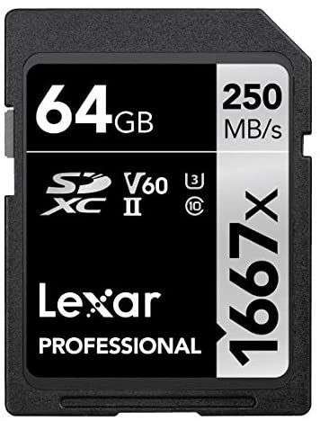 Karta SD Lexar Professional 1667x 64 GB SDXC UHS-II