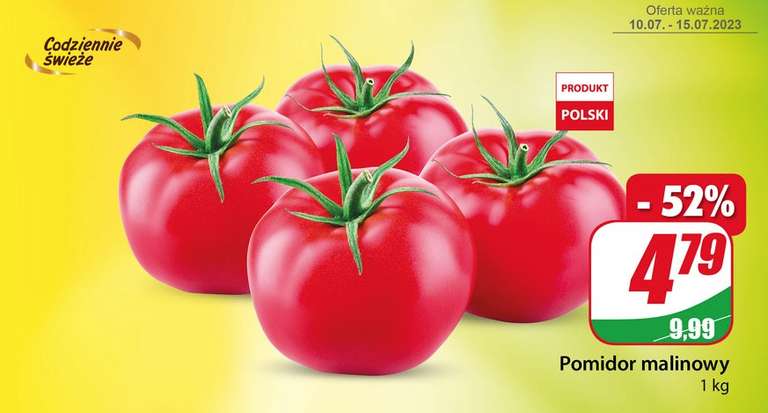 Pomidory malinowe 1kg @Dino