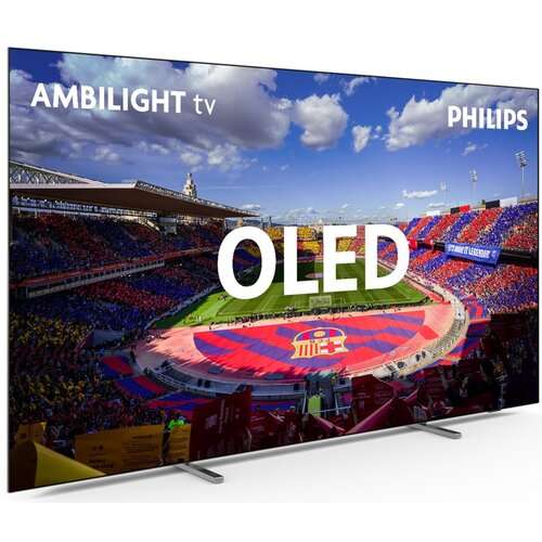 Telewizor OLED 77" PHILIPS 77OLED818 120Hz Google TV Ambilight x3 Dolby Atmos Dolby Vision w ME i EURORTV