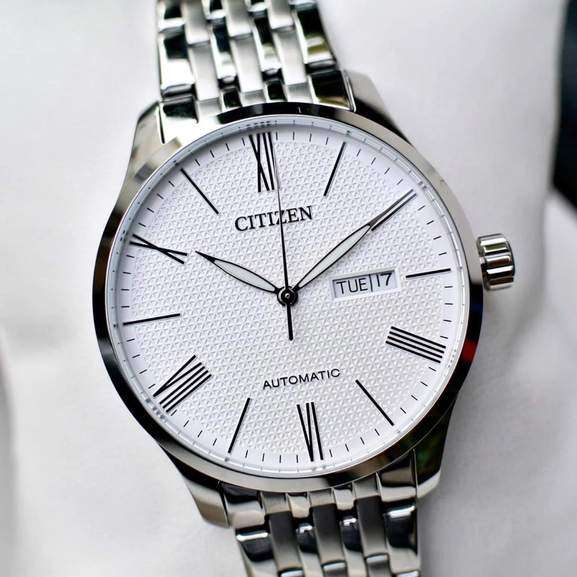 Zegarek męski Citizen Automatic NH8350-83L (biały ~395zł) zbiorcza na serie NH8350