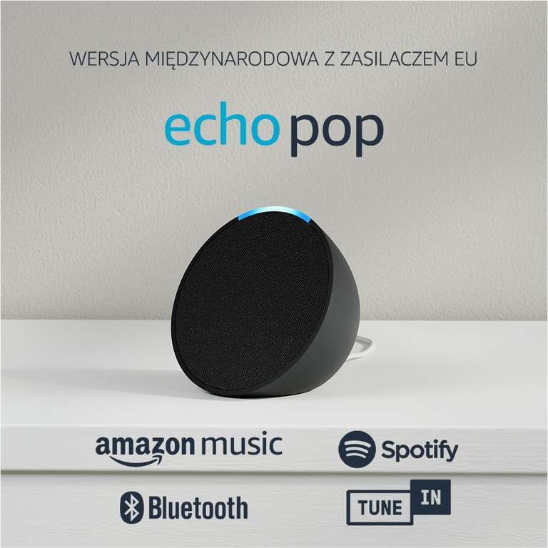 Najmniejszy głośnik w ofercie Amazon. Echo Pop - Polski Amazon [11/12 lipca]