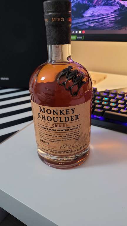 Monkey Shoulder Blended Malt Scotch Whisky 0,7 Biedronka -30%