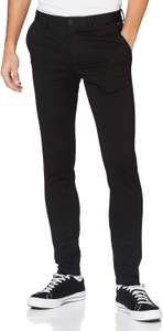 JACK & JONES Spodnie męskie, czarne, slim 4 rozmiary