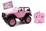 Dickie Toys 251106003 RC Jeep Wrangler, Girlmazing - zdalnie sterowany samochód dla dziewczynek