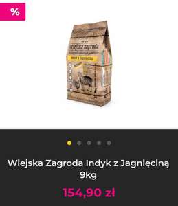 Sucha karma dla psa Wiejska Zagroda Indyk z Jagnięciną 9 kg