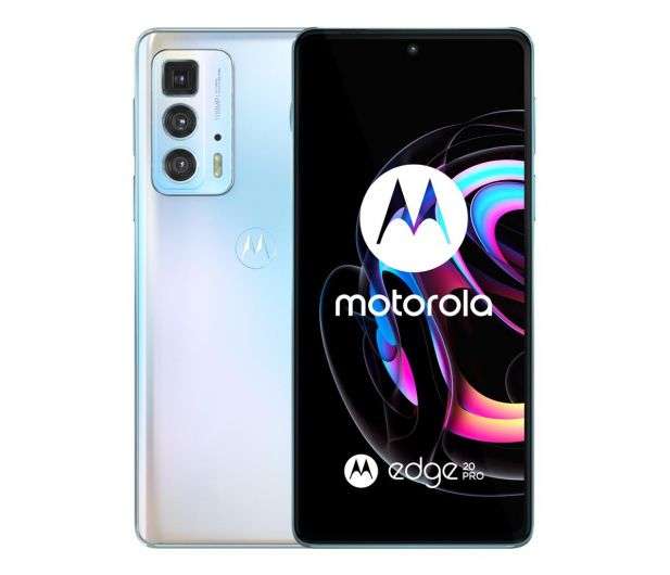 Smartfon Motorola edge 20 pro 5G 12/256GB Iridescent White