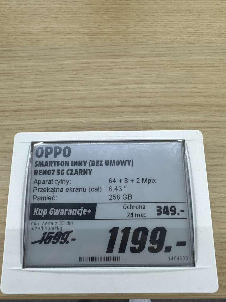 Smartfon Oppo Reno7 5G 8/256