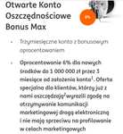 ING Otwarte Konto Oszczędnościowe Bonus Max z wysokim limitem 1 MILIONA PLN