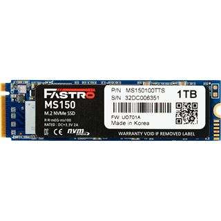 Dysk SSD 1TB Mega Fastro MS150 M.2 PCIe 3.0 x4 3D-NAND TLC 39€