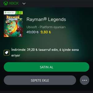 Rayman Legends Xbox 360 Turecki MC store