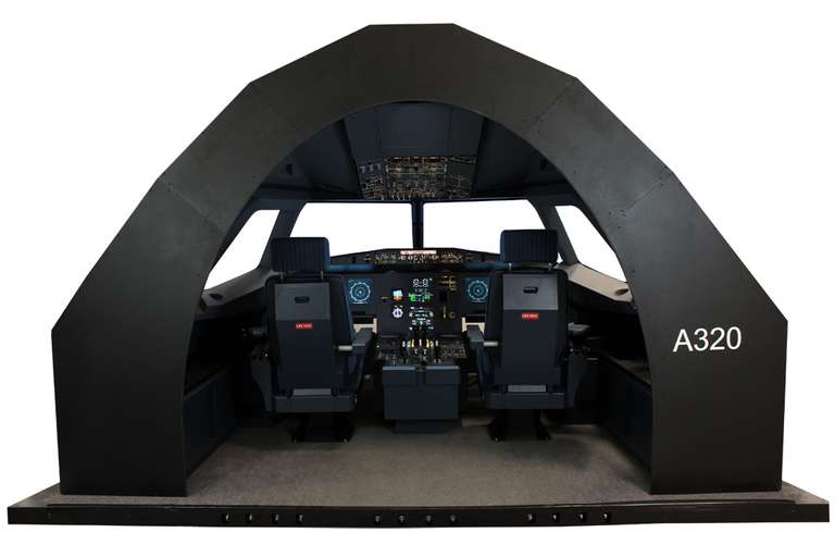 Pełny kokpit Airbus 320 symulator lotu PRO