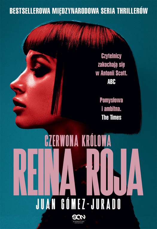 Książka "Reina Roja. Czerwona królowa" kryminał thriller -50%
