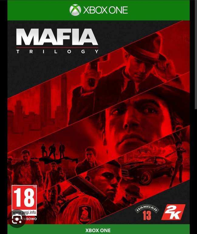 Mafia: Trilogy XBOX one, XS Key ARGENTINA