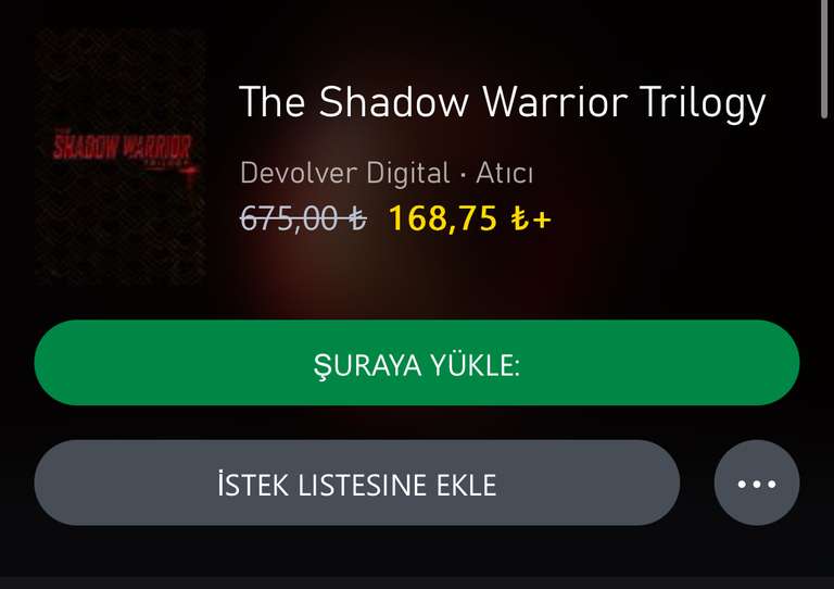 The Shadow Warrior Trilogy Turecki Xbox Store