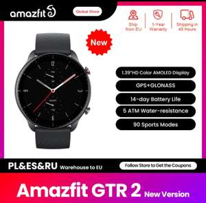 Smartwach Amazfit GTR 2 Nowa wersja 2 kolory do wyboru @ ALIEXPRESS $67,68