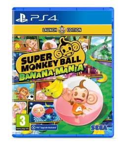 Super Monkey Ball Banana Mania Launch Edition PS4