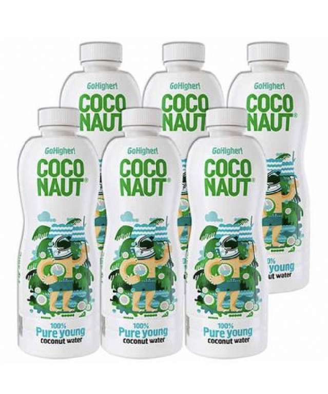 Coconaut Woda kokosowa z młodego kokosa 100% Zestaw 6 x 1 l