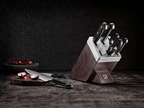 Zestaw 5 noży w bloku samoostrzącym ZWILLING Sharp z serii Gourmet