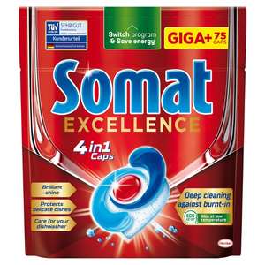 Tabletki do zmywarki Somat Excellence 4w1 75 szt