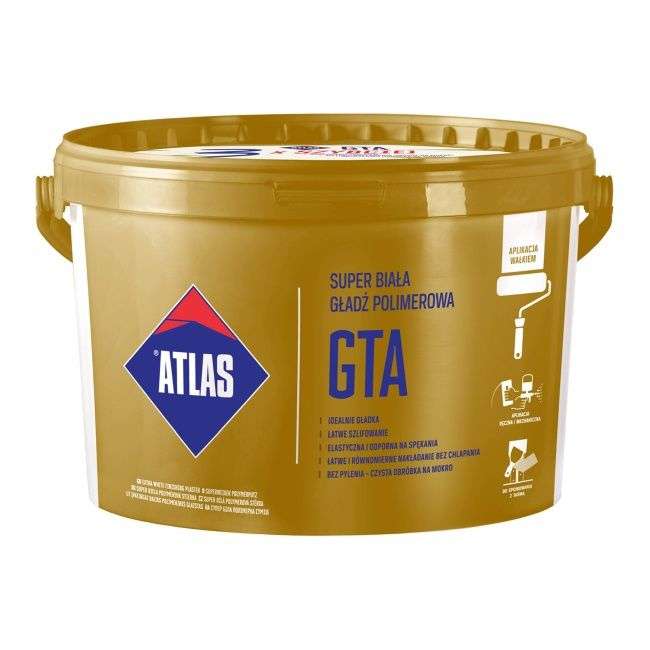 Gotowa gładź Atlas GTA 25kg