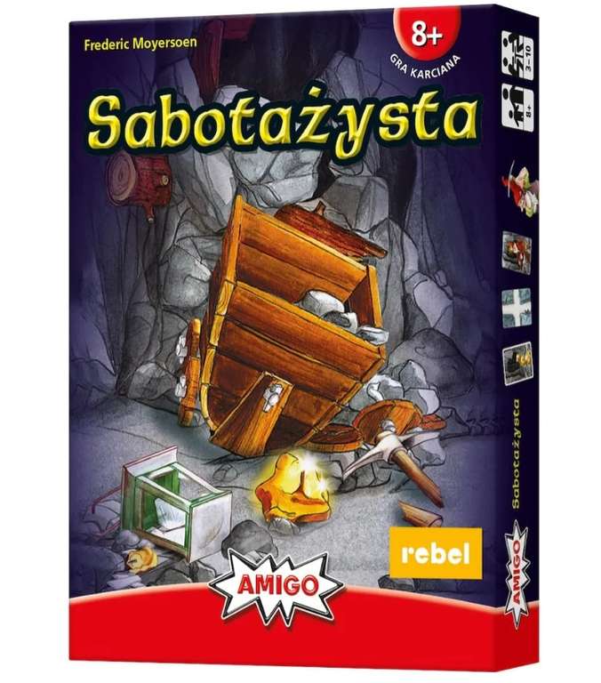 Gra planszowa/karciana Sabotażysta od Rebel (30,99zł przy zakupie dwóch - opis)