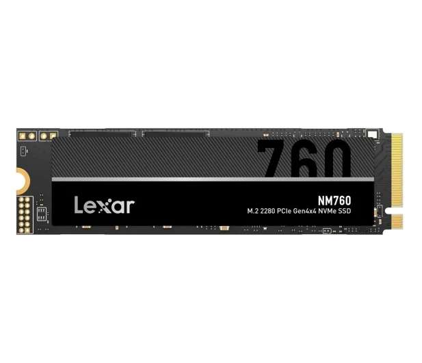 Dysk SSD M.2 NVMe Lexar NM760 1 TB (Odczyt: 5300 MB/s / Zapis: 4500 MB/s) @ x-kom