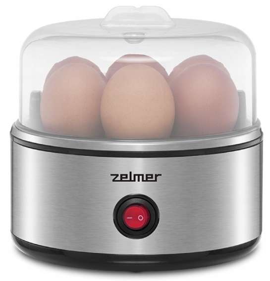 Jajowar automatyczny na 7 jaj Zelmer ZEB 1010 (ze stali nierdzewnej) @Biedronka Home