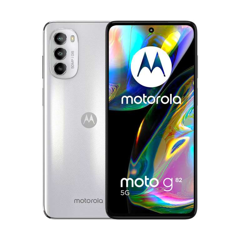 Smartfon Motorola Moto G82 5G 6/128 GB biały