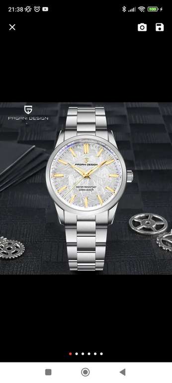 Pagani Design - zegarek Seiko PD-1734 $40.06