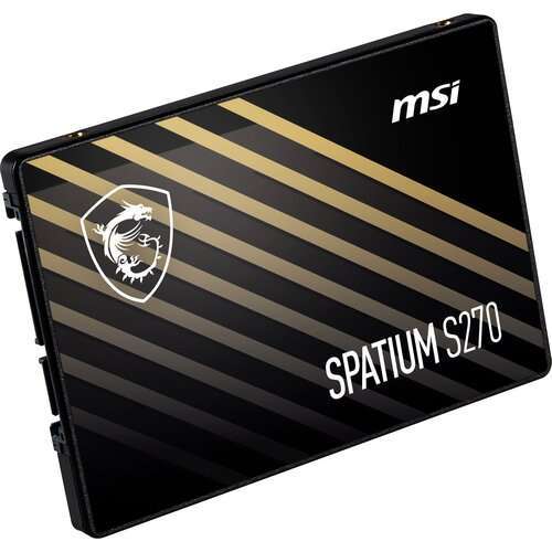 SSD MSI S270 480GB TLC 5 lat gwar. (TBW 250TB) dysk 2,5'' SATA
