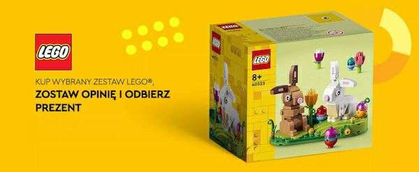 Zostaw opinię i odbierz prezent LEGO 40523 Zajączki wielkanocne