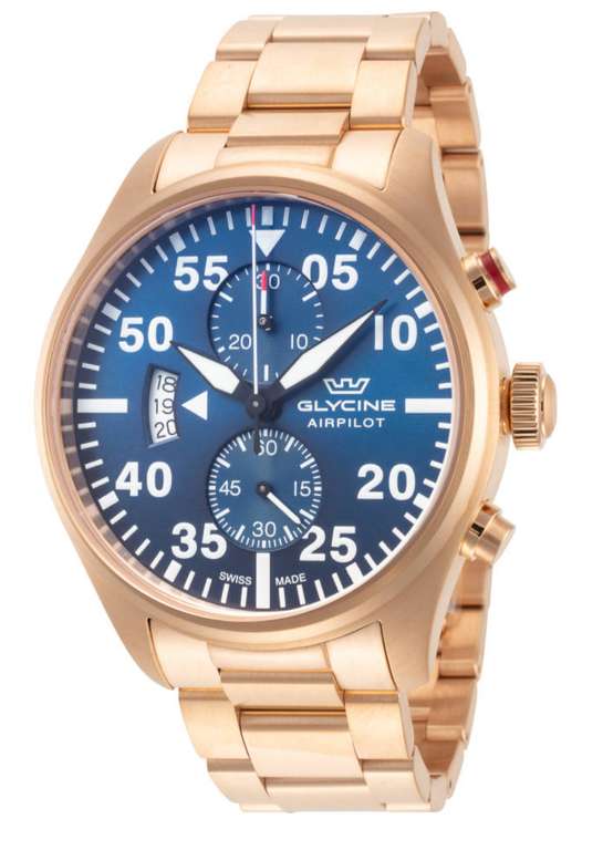Zegarek Glycine Airpilot Quartz Chronograf możliwy dodatkowy rabat 10 procent