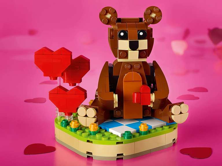 LEGO Creator Walentynki brązowy niedźwiedź