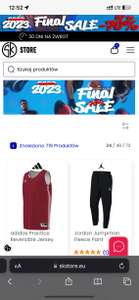 SK store final sale 50%-> nike, adidas itp. np bluza Nike Dri-FIT